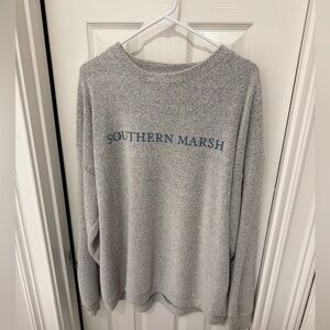 Southern Marsh Heathered Gray Pullover